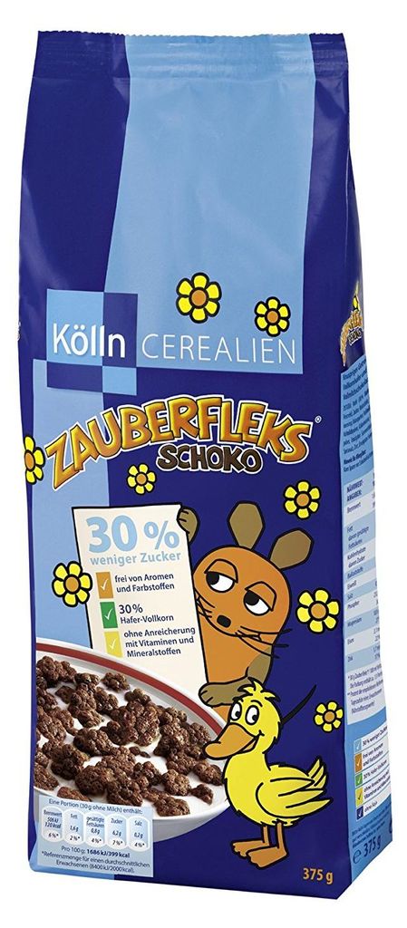 Kölln Cereals Zauberfleks čokoláda se sníženým obsahem Obrázek produktu 
