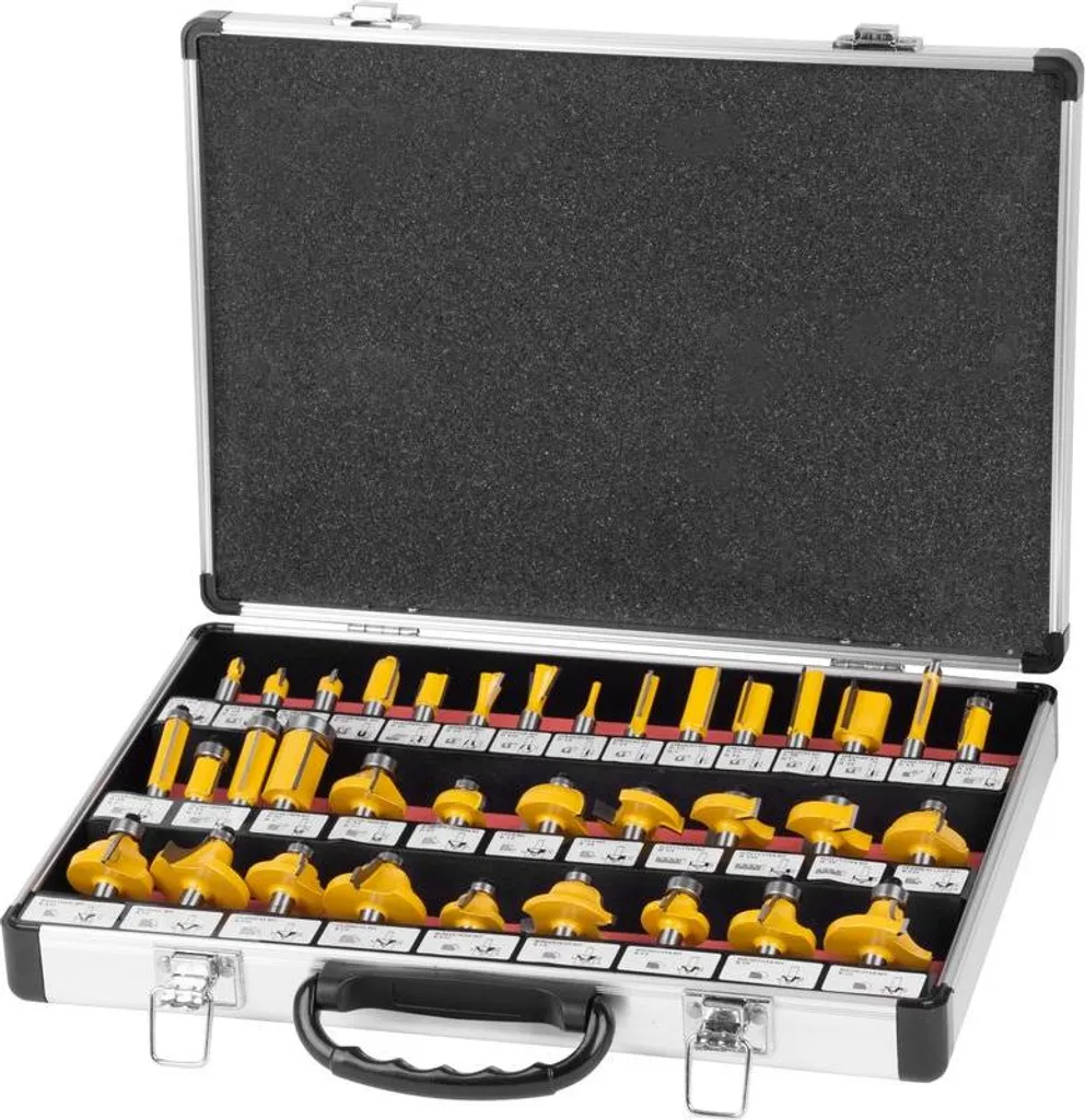 Offerta Set Frese Legno 35 Pezzi Strend Pro GT453 - Miglior Prezzo 8mm