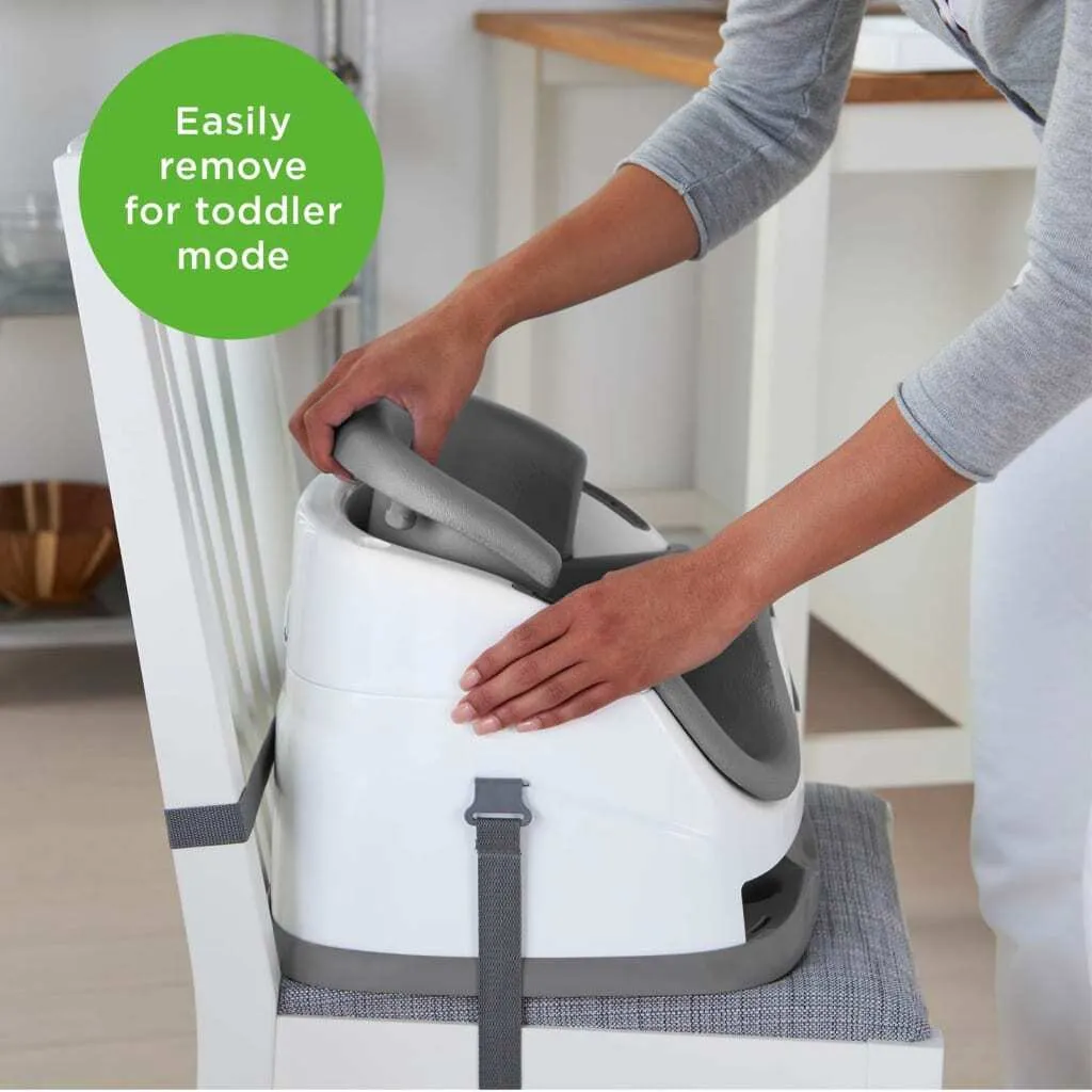 Ingenuity 2-in-1 Babysity Transat Bébé Évolutif Gris Schiefergrau - 4