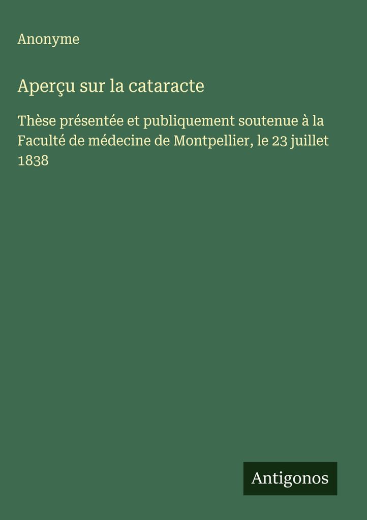 Überblick über den grauen Star