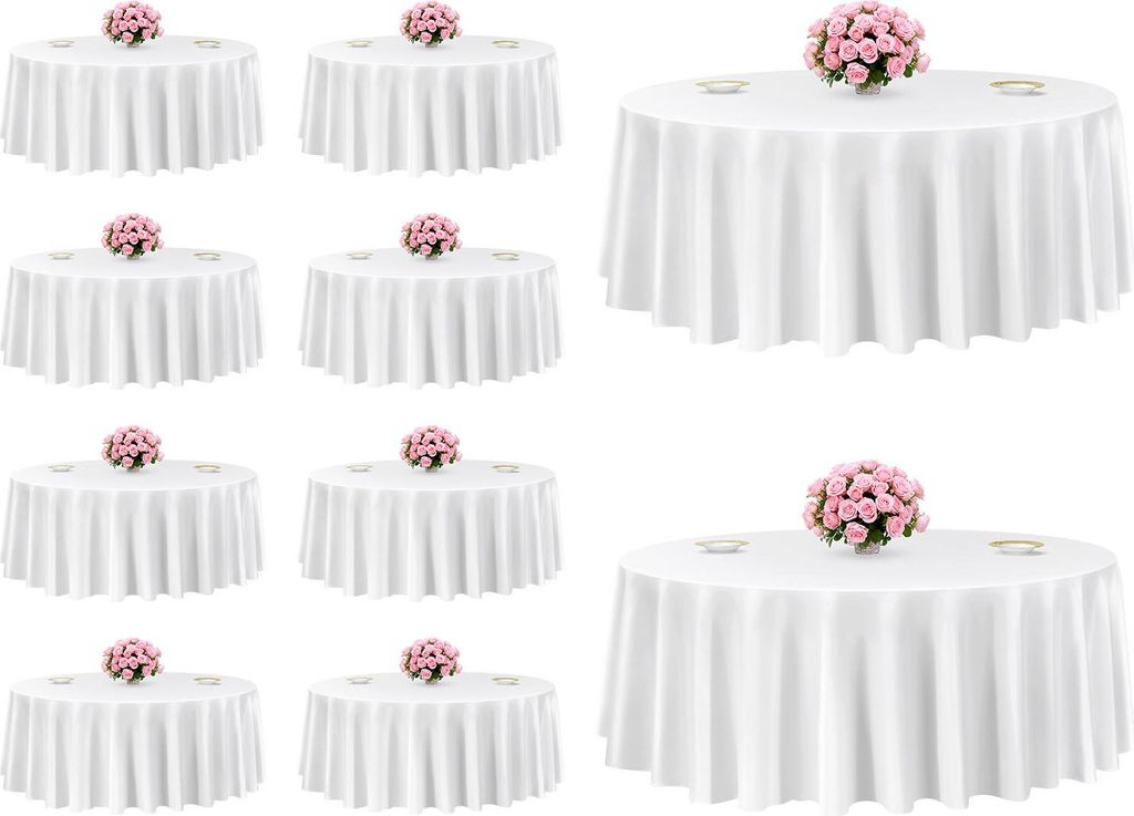 VEVOR 10 pcs. nappes rondes Linge de table 3048 mm, Image du produit 
