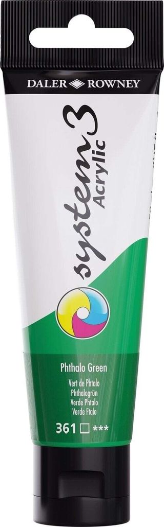 Daler Rowney System3 Acrylfarbe Phthalo Green 59 ml 1 Stck