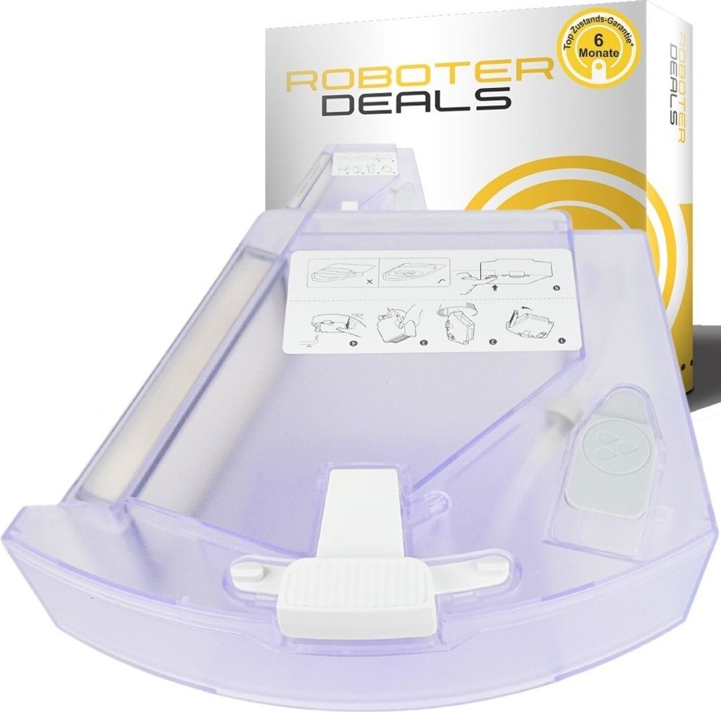 Kombitank, Staubbehälter & Wassertank für Roborock Q8 Max, Q8 Max Plus