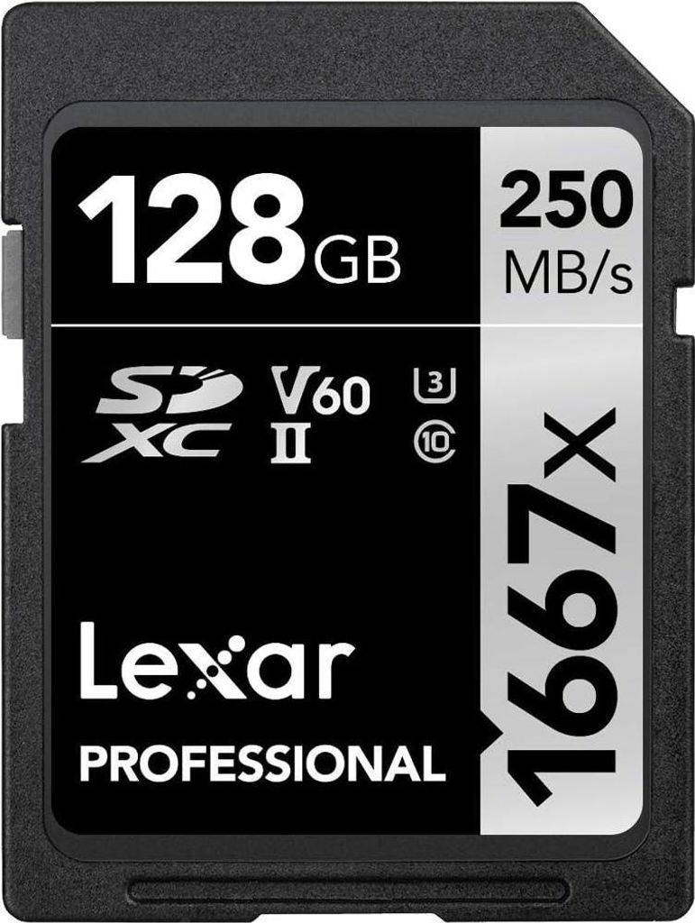 Lexar SDXC 128 GB Speicherkarte Klasse 10 UHS-II Produktbild 