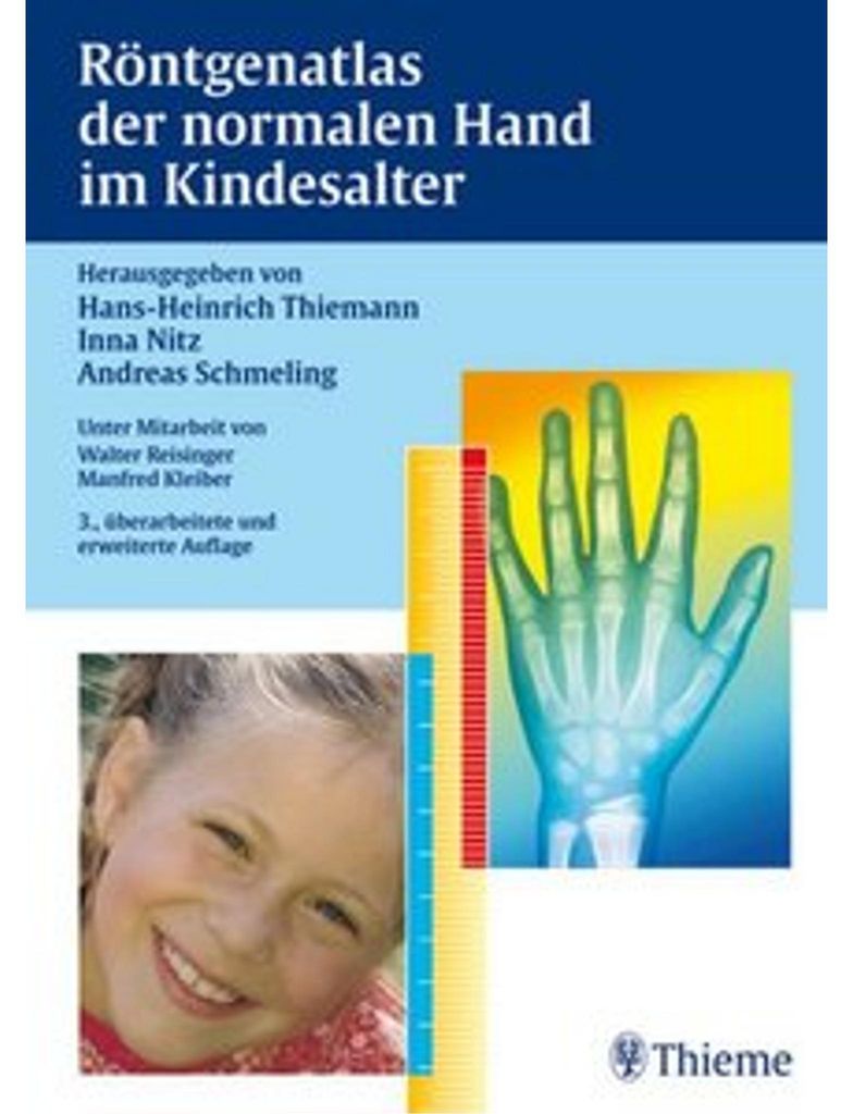 Röntgenatlas der normalen Hand im Kindesalter