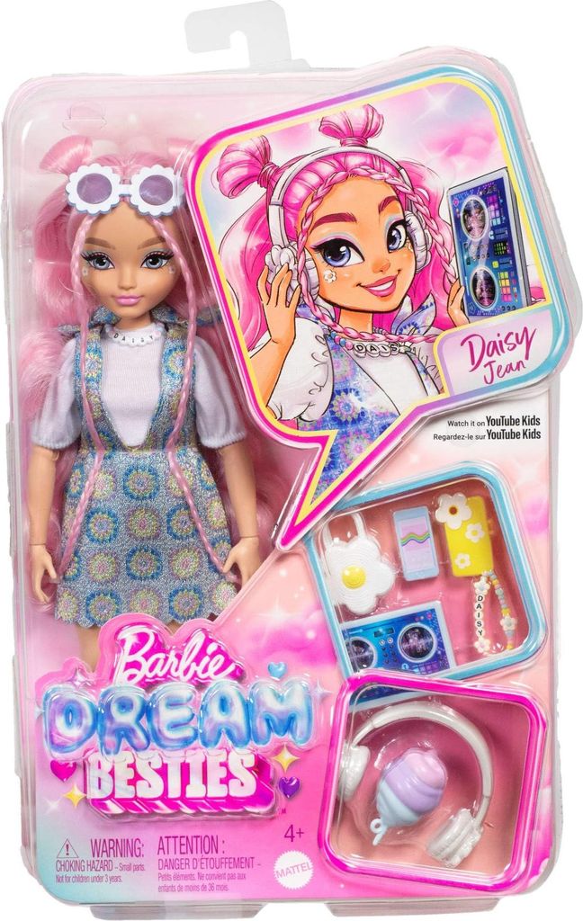 Bambola Barbie MATTEL Dream Besties Daisy Jean JDD74 Immagine del prodotto 