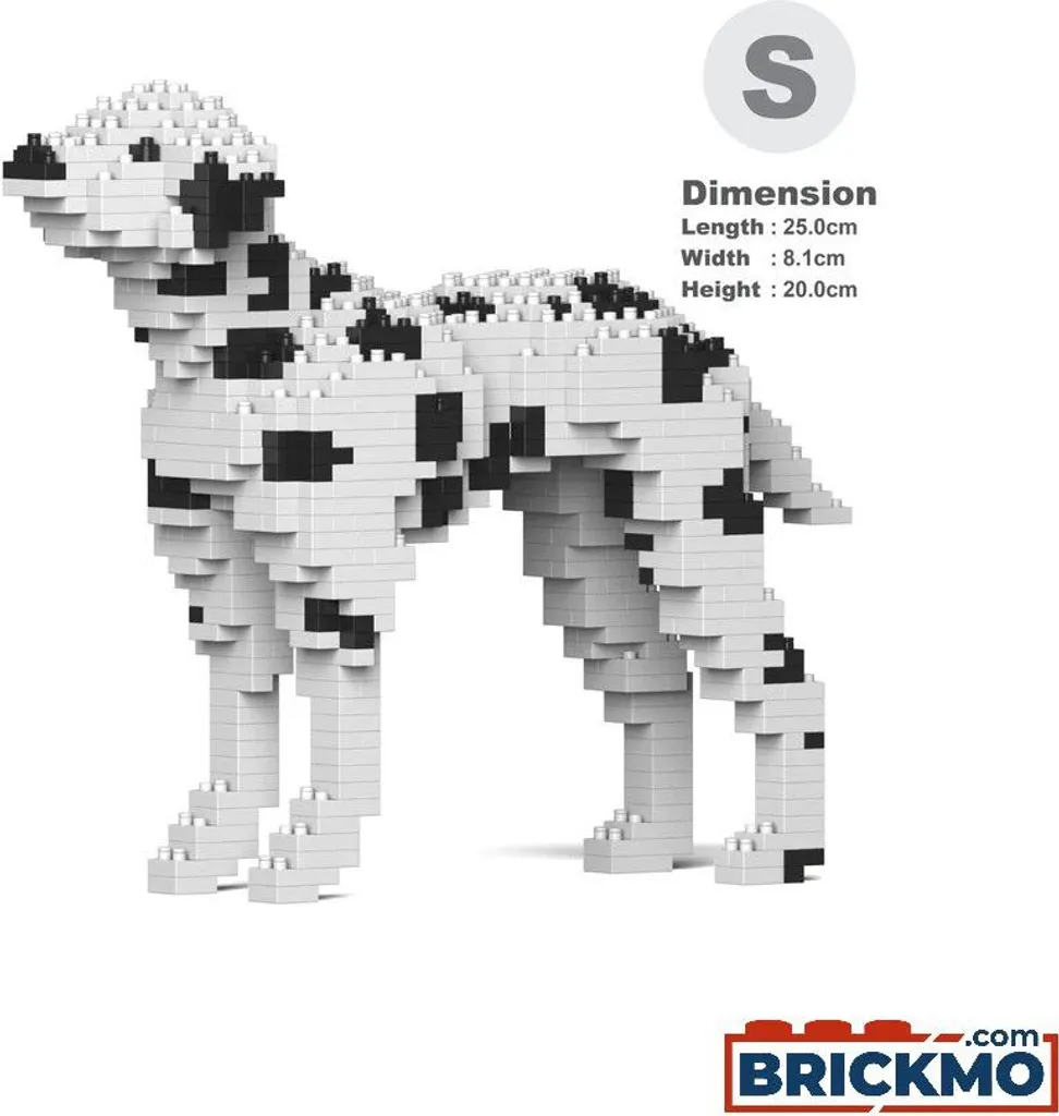 JEKCA Dalmatian 01-M01 ST19PT02-M01 Chien en Briques de Construction