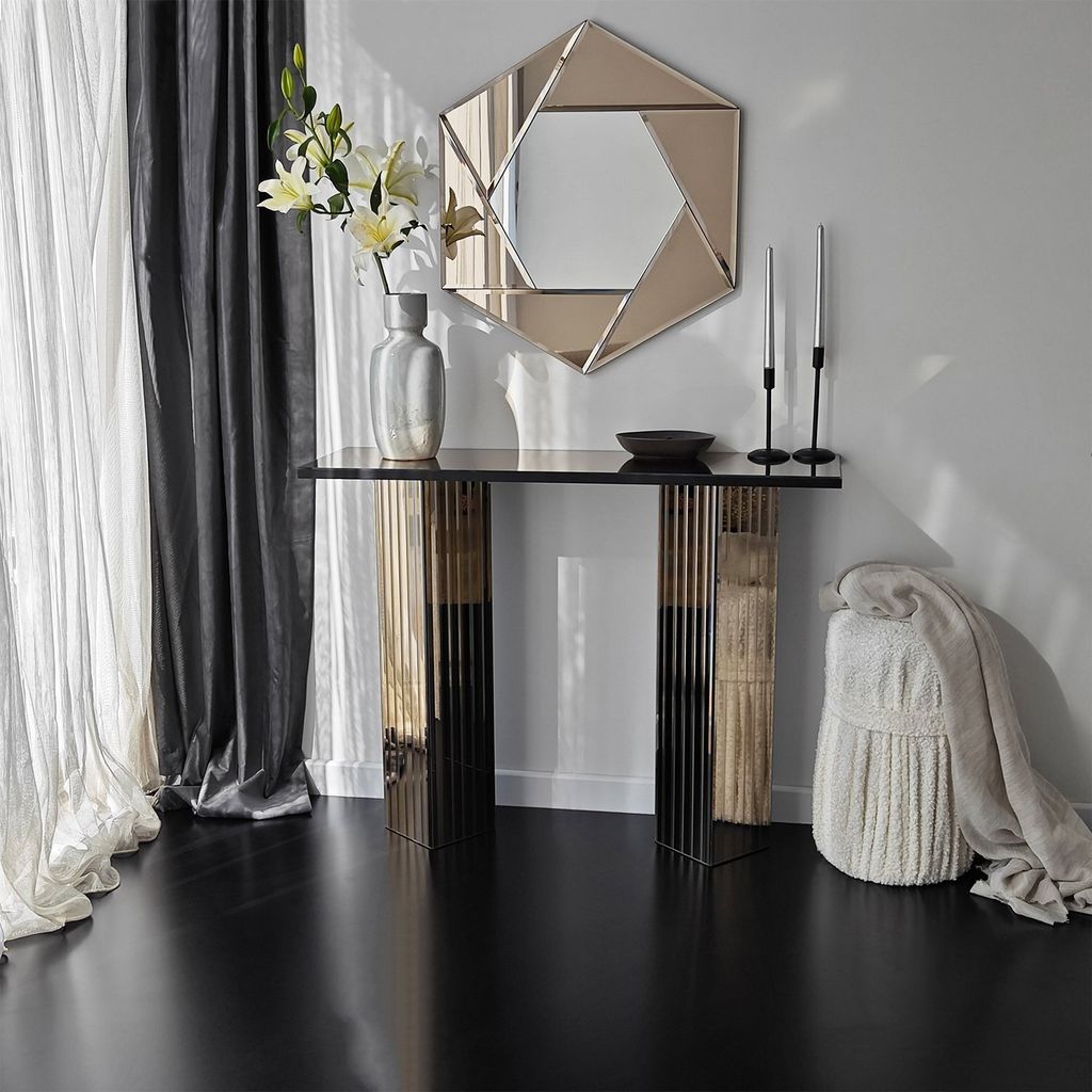 Skye Decor, Dresser 2B - Bronze, Kommode, 100 % MELAMINBESCHICHTETE SPANPLATTEN, Bronze, 105 x 34 x 80 cm