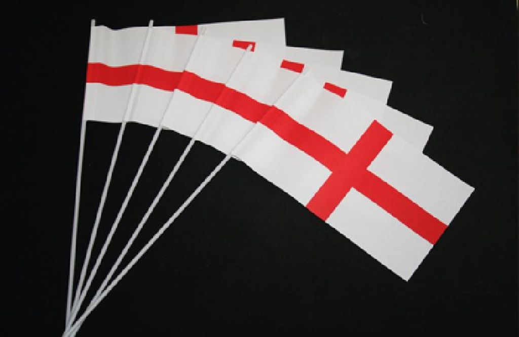 Papierfähnchen England 50 Stück