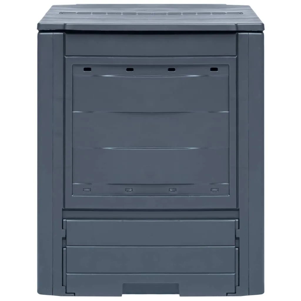 Composteur vidaXL 260L Gris : Finissez-en avec les Mauvaises Odeurs