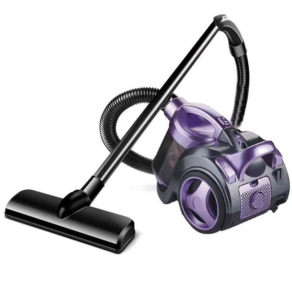 1200W Staubsauger beutellos, Zyklon-Bodensauger mit Rollen, 3L Staubbehälter, Kompakter Sauger für Hartböden, Teppiche und Tierhaare