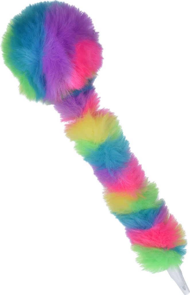 Plüsch-Regenbogen-Kugelschreiber