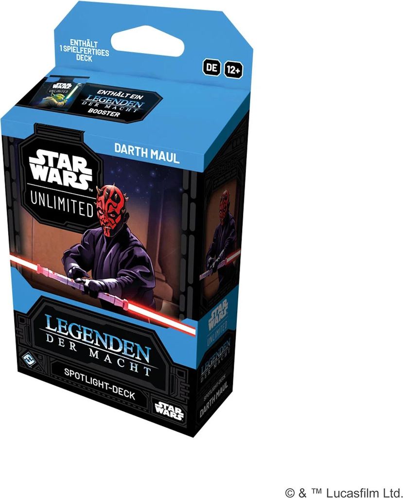 Star Wars Unlimited - Legenden der Macht - Spotlight-Deck Produktbild 