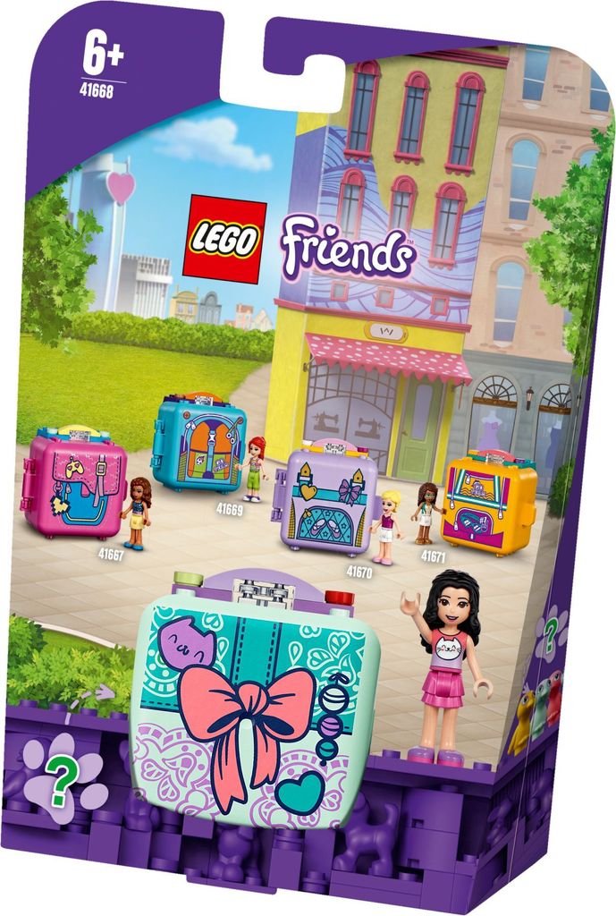LEGO 41668 Friends Emmas Mode-Würfel, Kinderspielzeug, Produktbild 