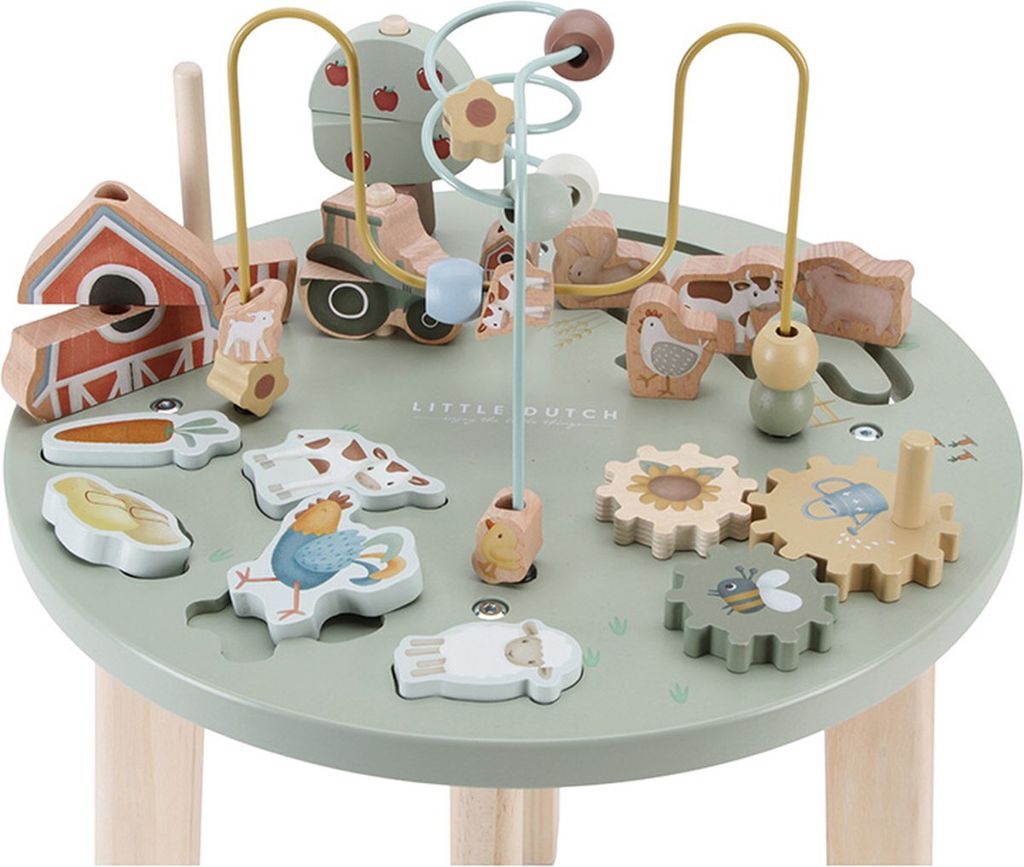 Little Dutch 7141 Tavolo attività/gioco in legno - Little Immagine del prodotto 