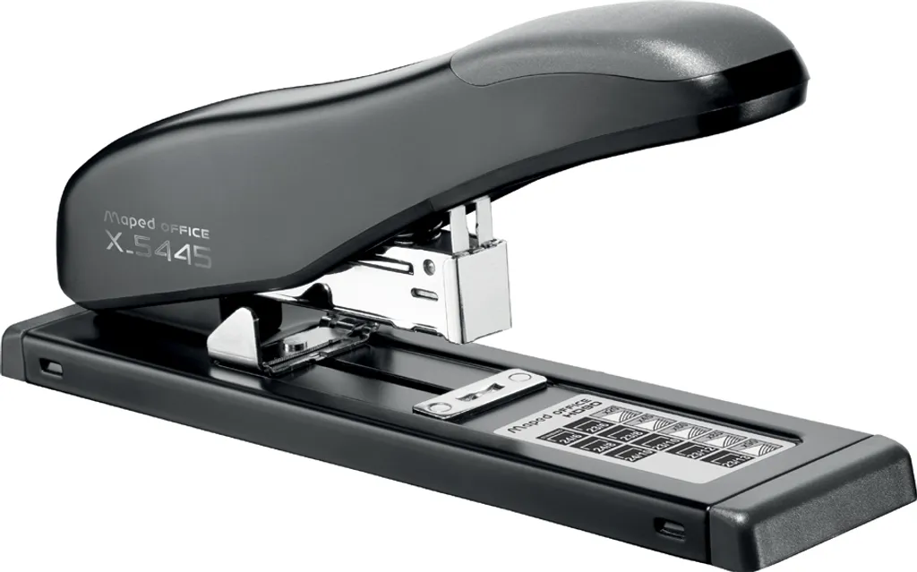 Agrafeuse Maped HD90 Expert Noir - Fini les agrafes coincées en métal