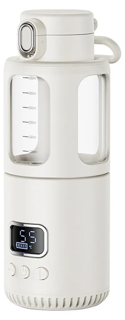 Chauffe-biberon portable Zimilo 18000mAh avec récipient en verre 350ml