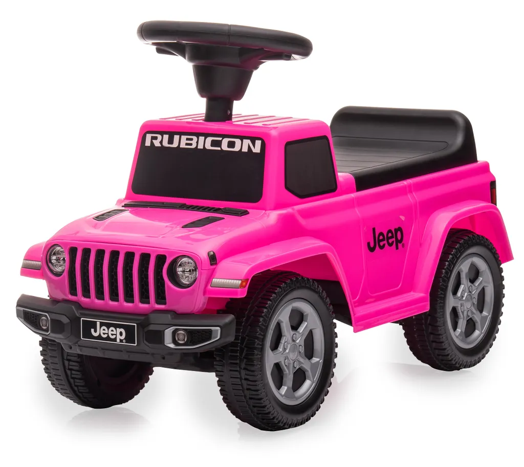 Jeep Gladiator Rose Porteur JAMARA : porteur robuste et sécurisé enfant