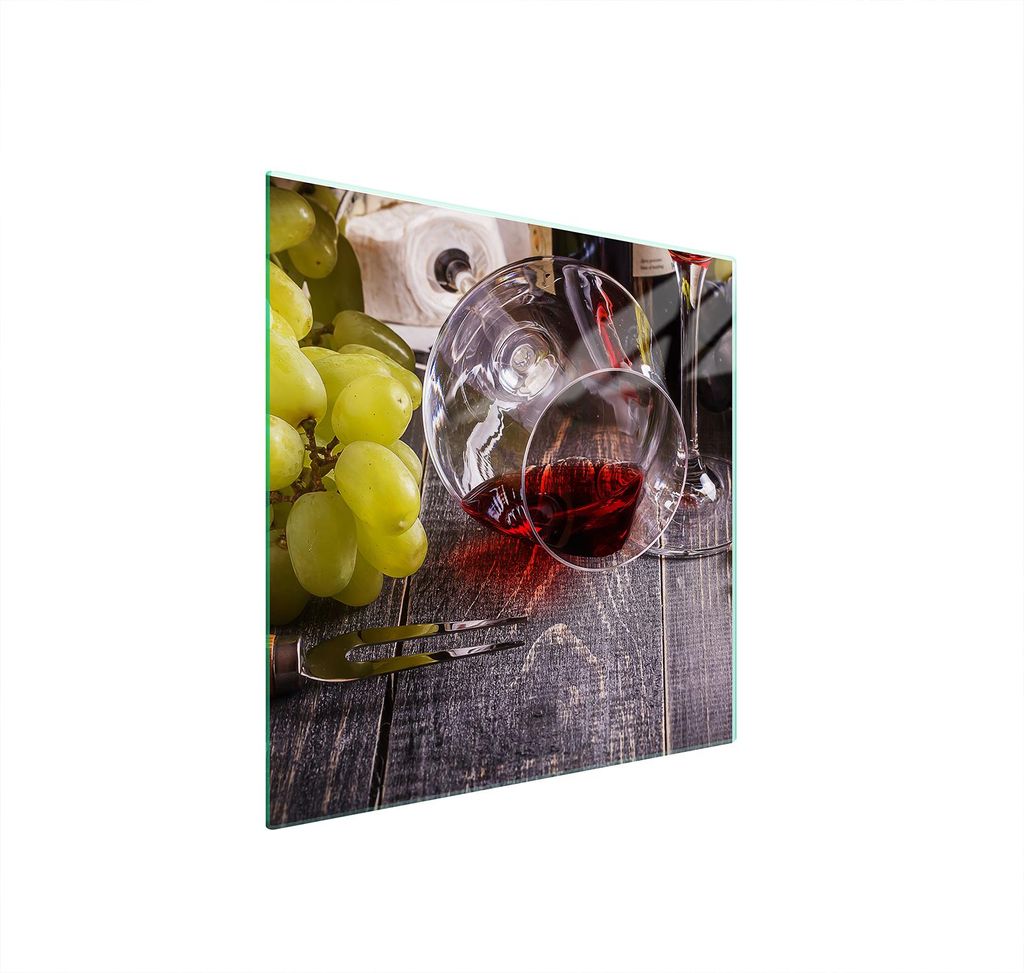 Glasschutzplatte Für Herd 50X52 Wein