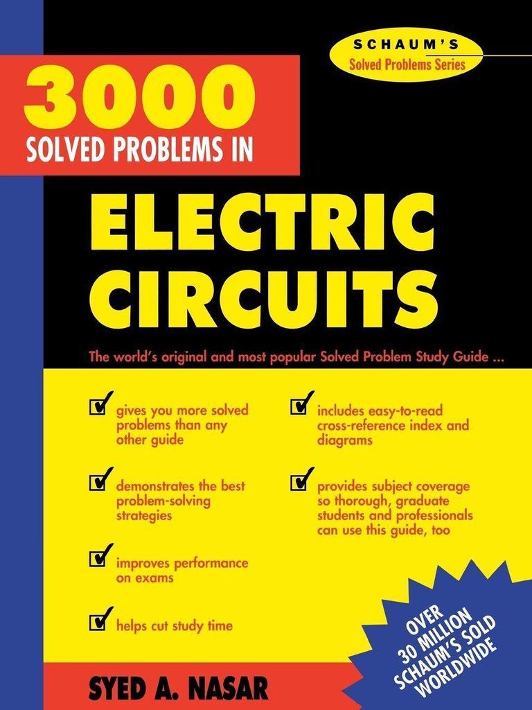 3000 Solv.prob.elec.circ. -schaum Rev.ed – Lingua: Inglese