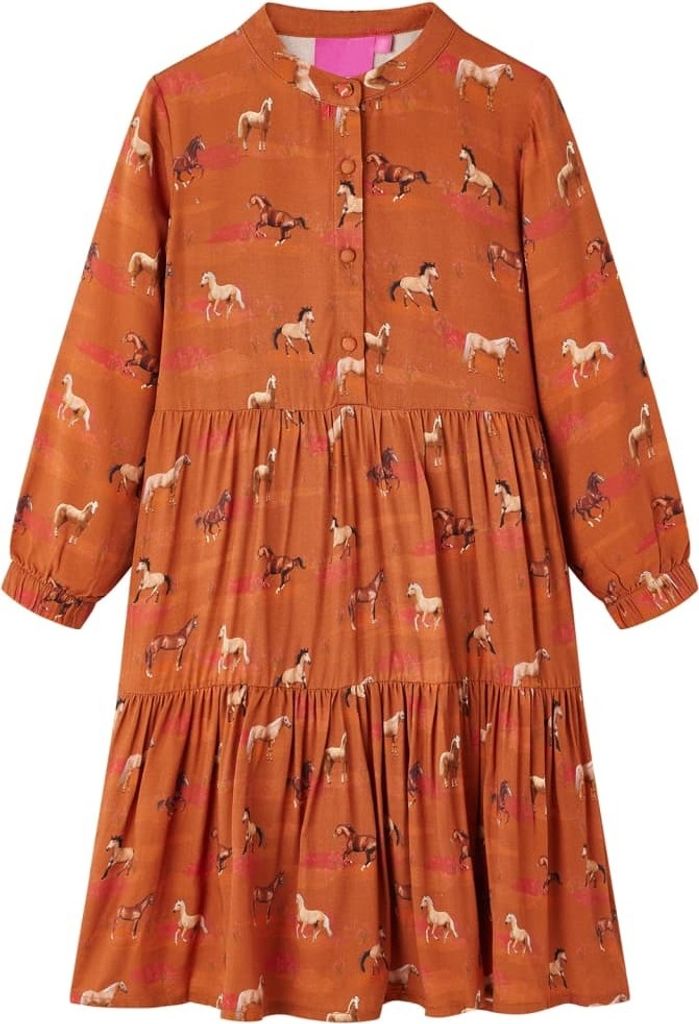 Kinderkleid Cognac 104