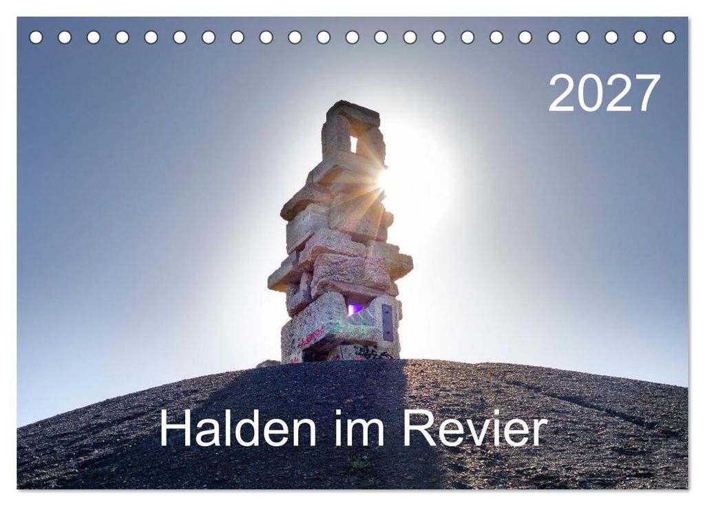 Halden im Revier (Tischkalender 2027 DIN A5 quer), CALVENDO Monatskalender