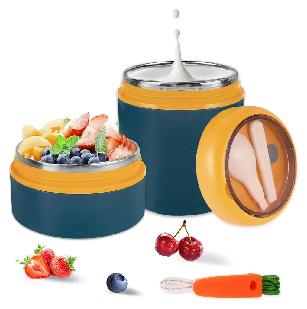 Boîte Isotherme Repas Enfant et Adulte 710 ml, Idéal Ecole et Travail