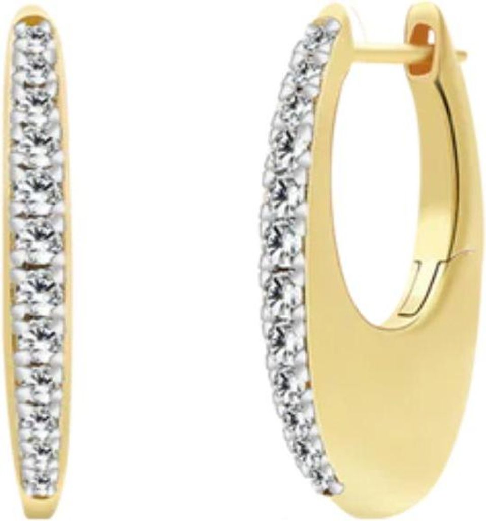 XENOX Crolen goldfarben Zirkonia XS91867G