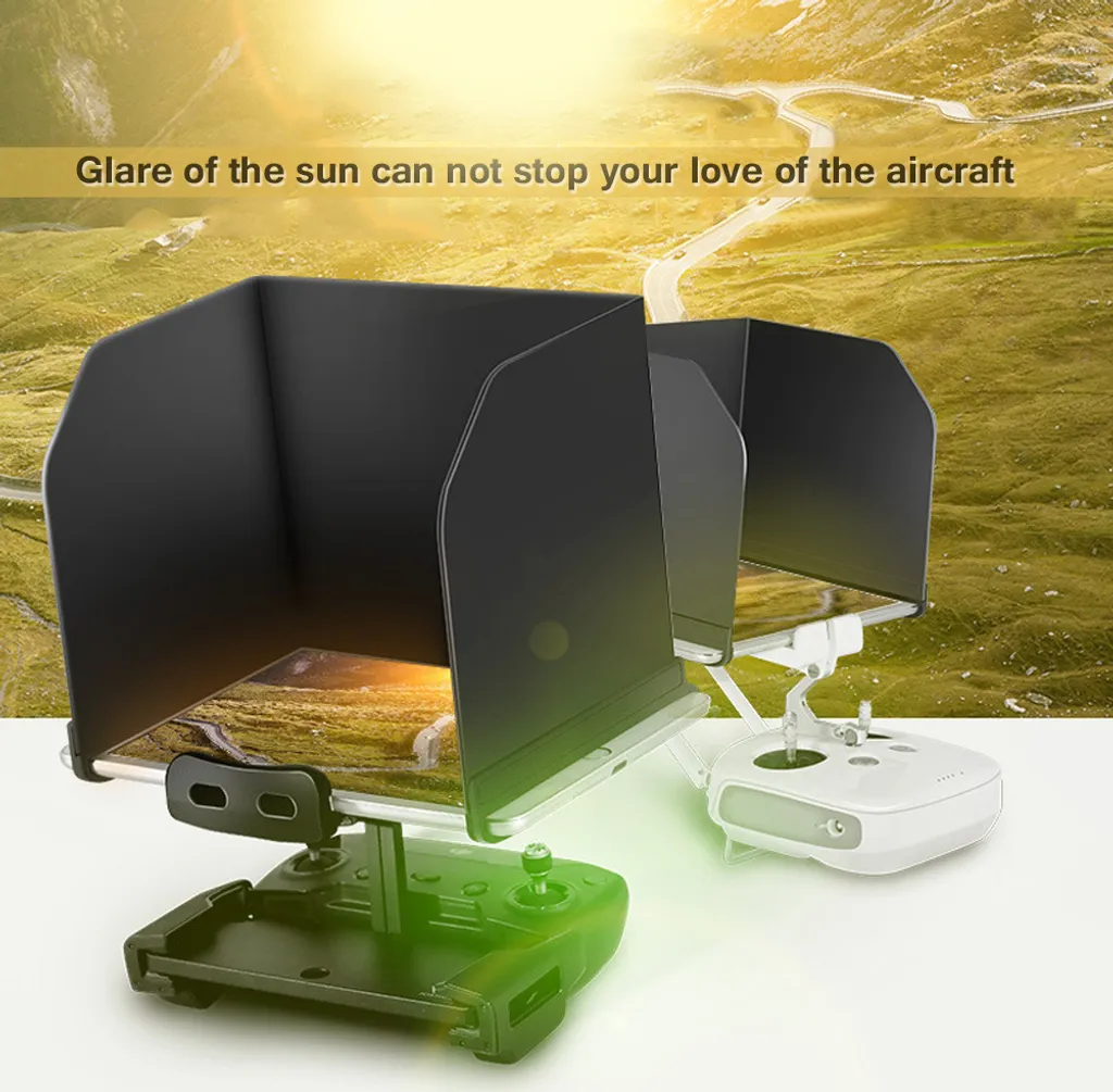 Parasole Monitor Rugged per Drone e GPS - Protezione Display Estrema