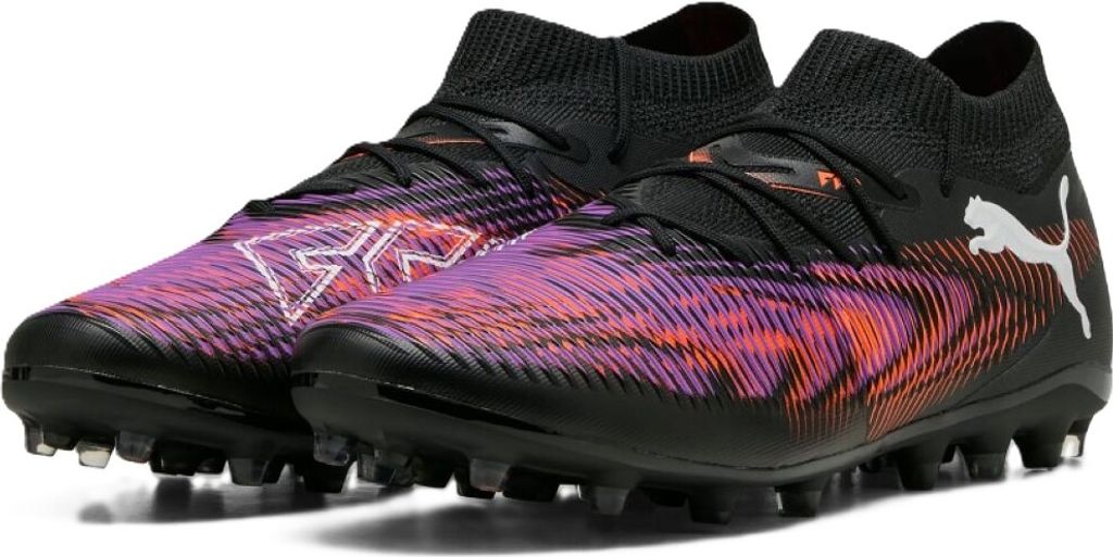 Puma Herren Future 8 Match MG Fussballschuhe - 108368, Farbe:Schwarz, Herren Schuhe:43