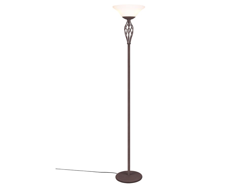 Stojaca lampa RUSTICA E27x2 60W hnedá antik Obrázok produktu 