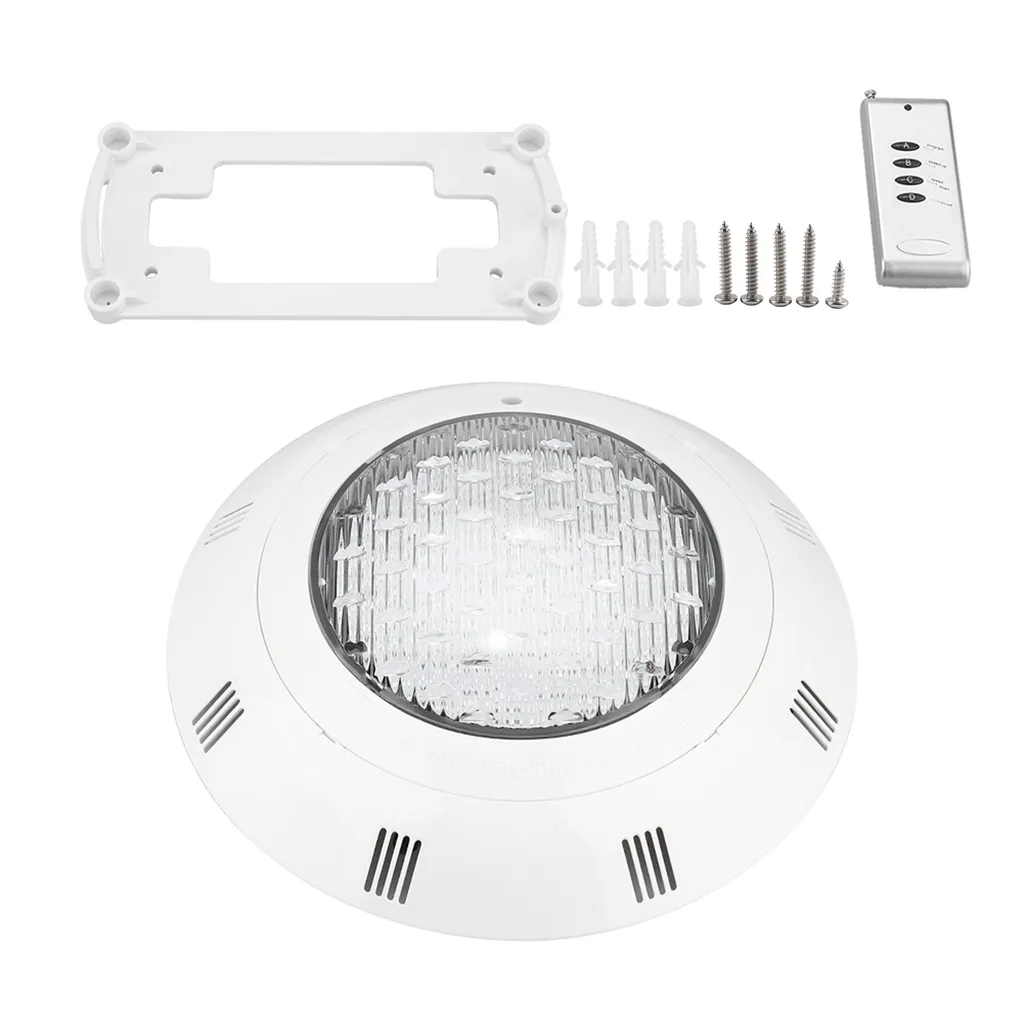 Éclairage Multicolore pour Piscine 30W - Projecteur LED avec Télécommande - 3