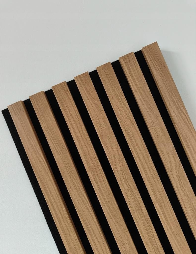 Wandlamellen 30x120 cm - Akustikpaneele - MDF Produktbild 