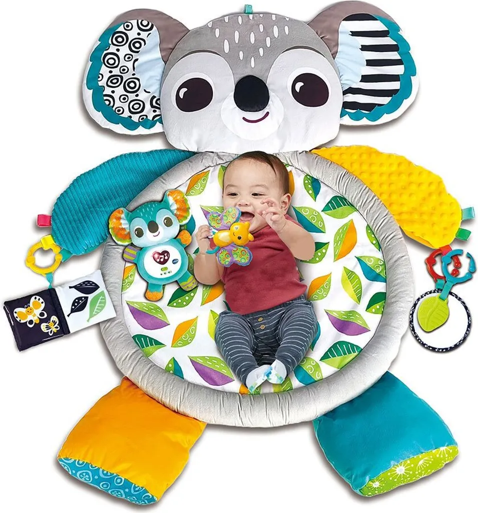 Doudou Couverture Vtech Koala : Peluche d'éveil pour apaiser les bébés - 5