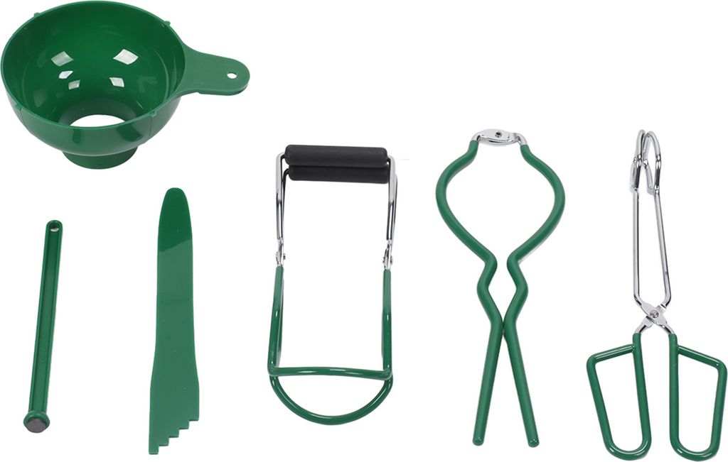 Einmach-Set,Einmach-Zubehör,Einmach-Zubehör-Starter-Set,Einmach-Set aus Edelstahl,Einmachglas-Heber-Set,Einmach-Trichter-Set