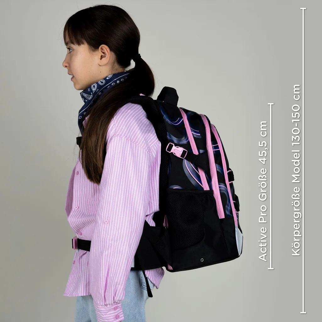 Sac à dos confortable neoxx Active Pro noir protégeant votre ordinateur - 8