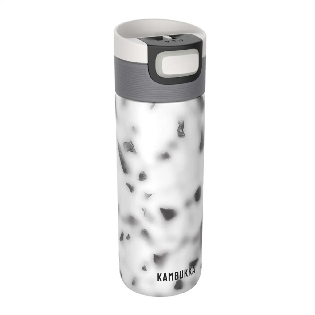 Tasse Thermique Etna 500 ml avec Bouchon Snapclean Foggy Terazzo