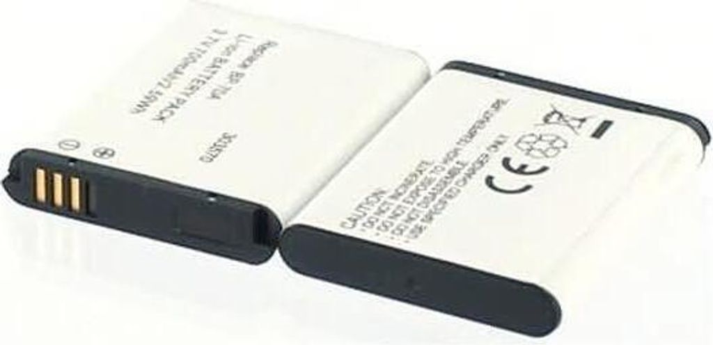 Akku für Samsung WB35F Li-Ion 3,7 Volt 600 mAh schwarz.