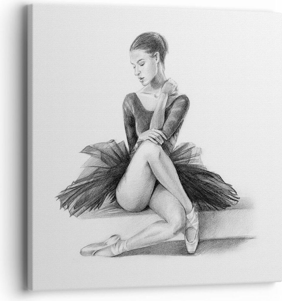 Bild auf Leinwand - Leinwandbild - Einteilig - Ballerina Produktbild 