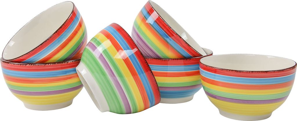 IBIZA miska na cereálie 14x8 cm - sada 6 kusov - farba: Obrázok produktu 