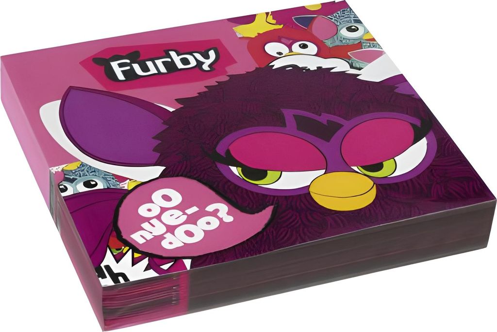 Servietten Furby 20 Stück ca.33x33cm