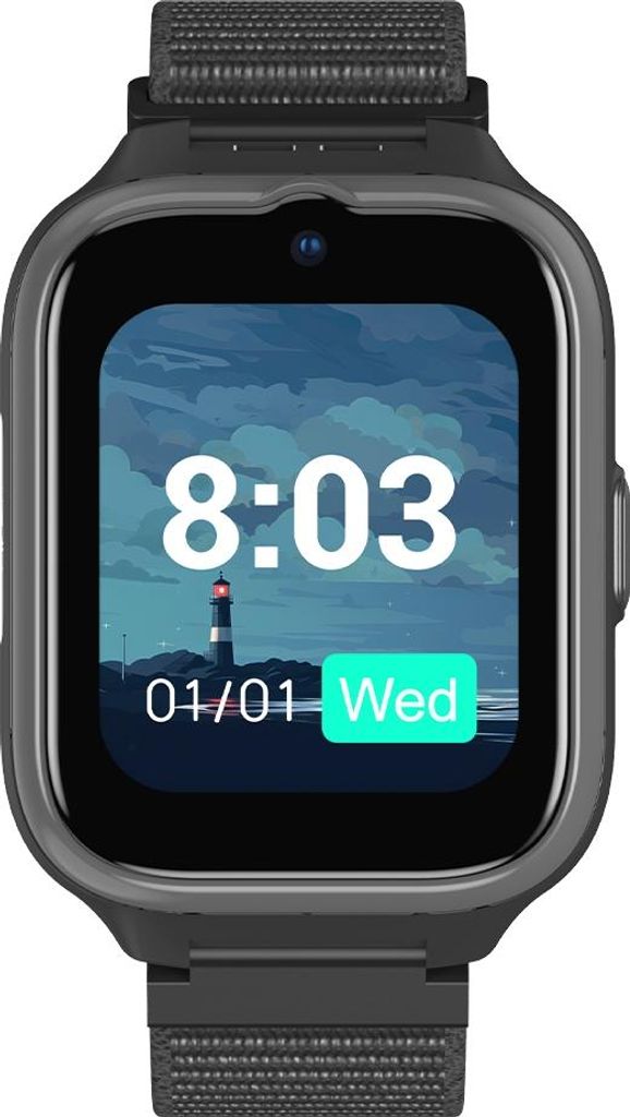 myPhone CareWatch LTE Smartwatch, schwarz, GPS, SOS, IP68, Produktbild 