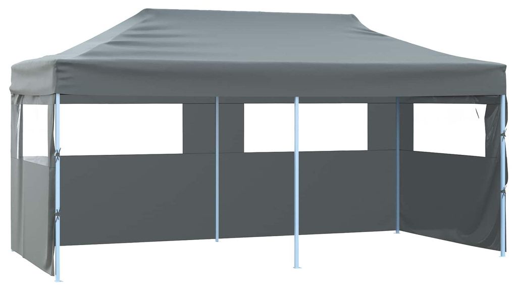 vidaXL Party-Zelt Anthrazit 291 x 580 x 315 cm Oxford-Stoff