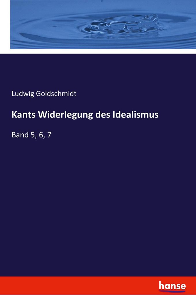 Kants Widerlegung des Idealismus