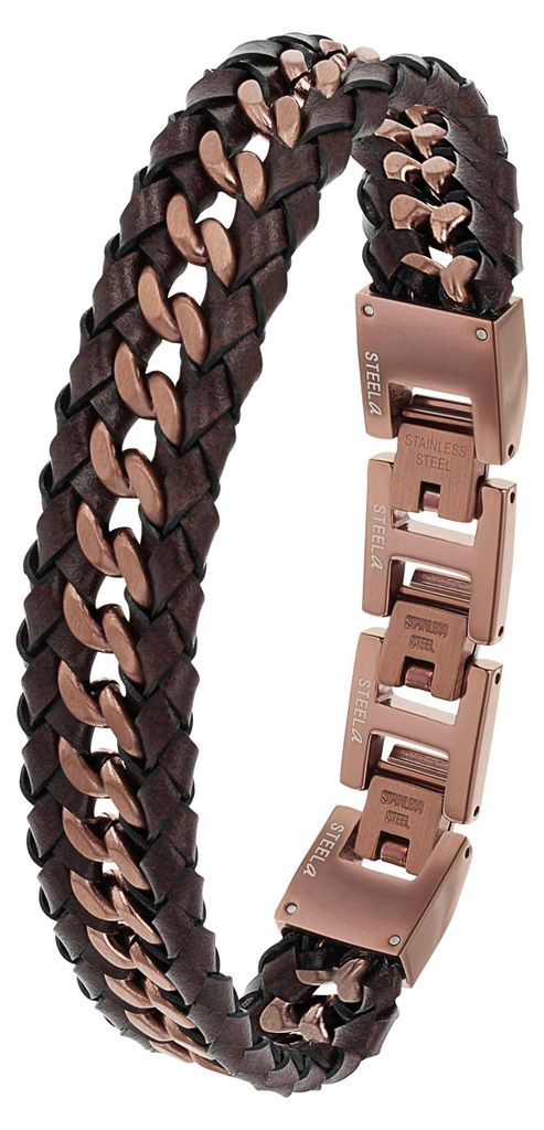 JOOP! Armband 2038038 Leder und Edelstahl Produktbild 