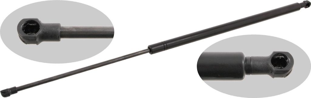 FEBI BILSTEIN 29198 Gasfeder Heckklappendämpfer für OPEL AGILA (A) (H00) 643mm