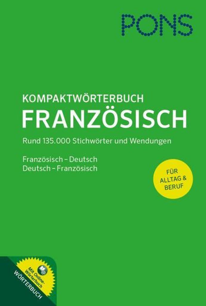PONS Kompaktwörterbuch Französisch Immagine del prodotto 