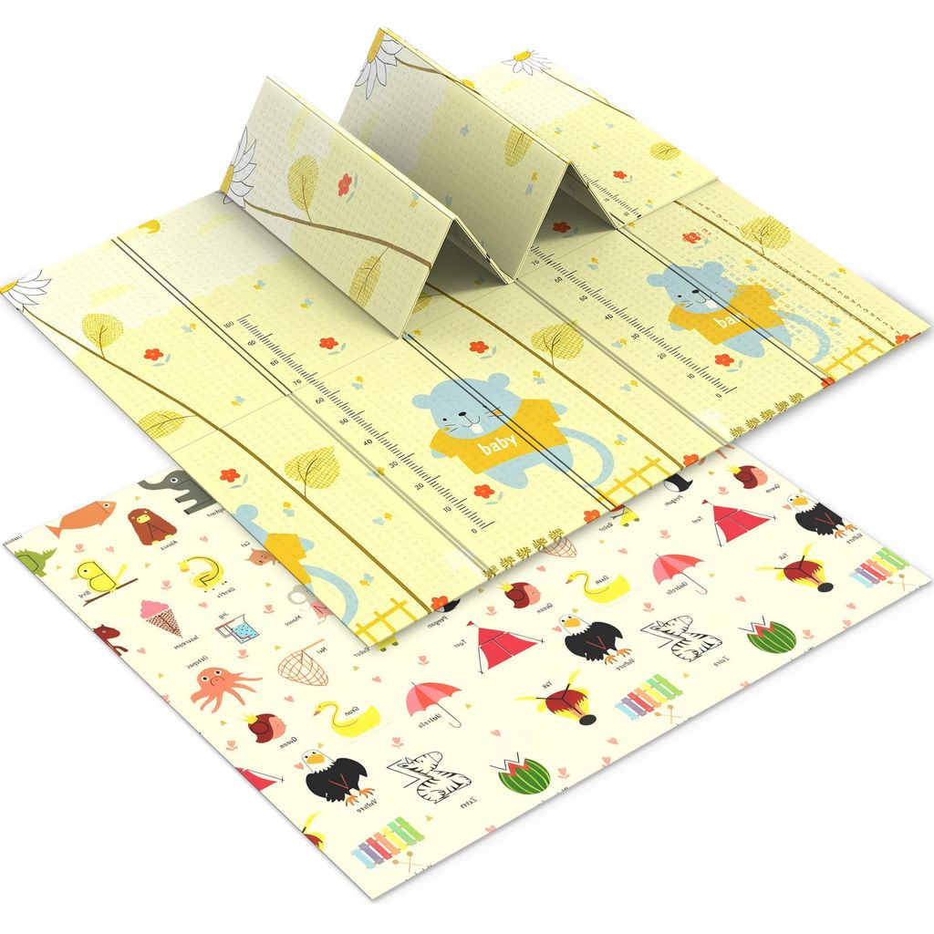 Arvioo Krabbelmatte Baby Faltbar, Spielmatte Kinder Produktbild 