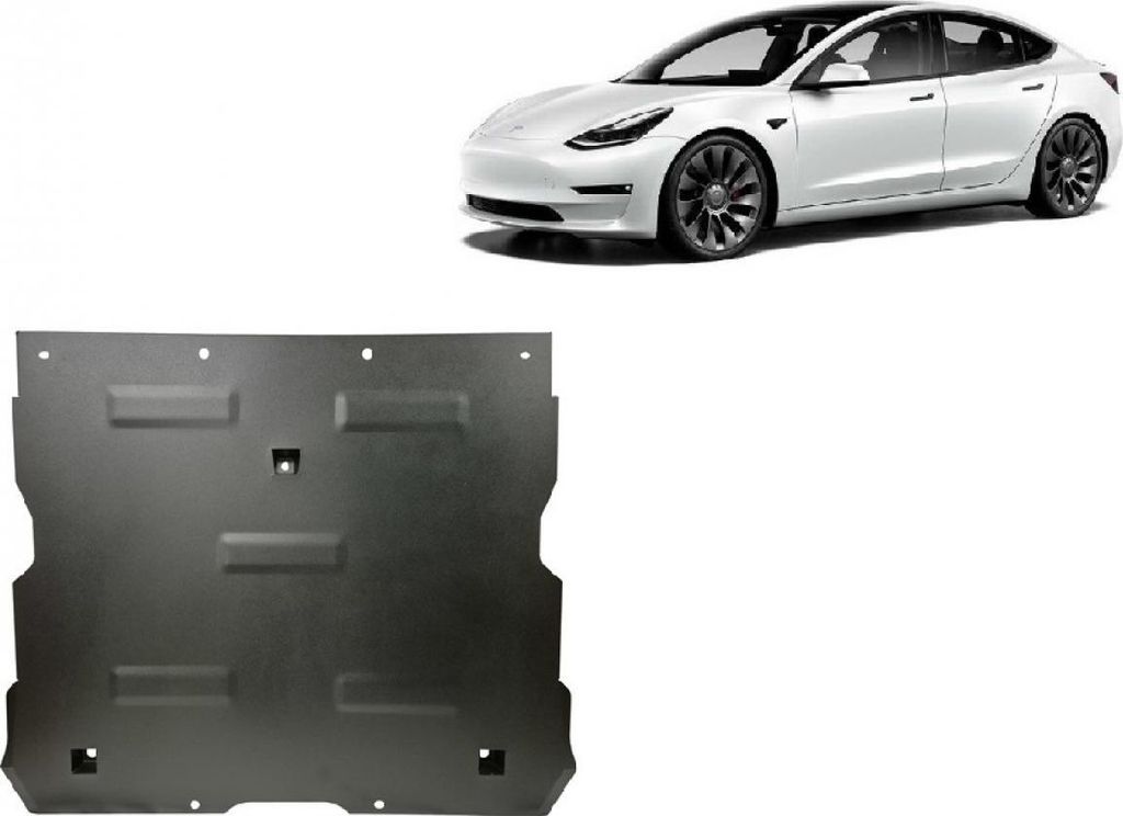 Oceľový ochranný kryt pre prednú časť Tesla Model 3 AWD Obrázok produktu 