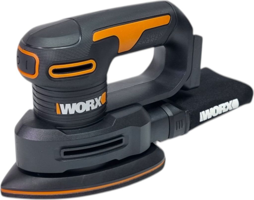 Worx WX822.9 Levigatrice a delta a batteria 20 V 140 x 90 Immagine del prodotto 